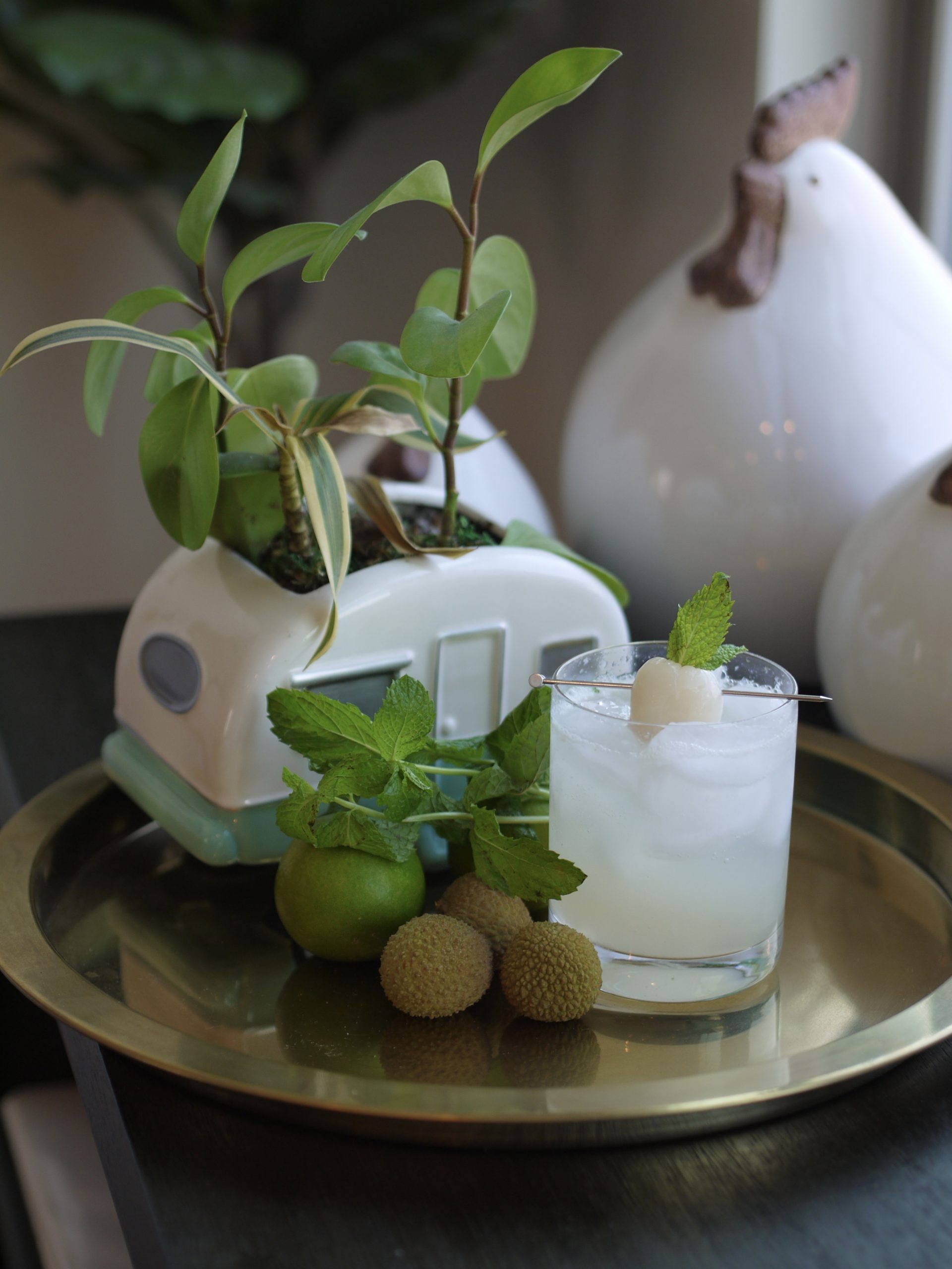 Lychee Elderflower Fizz