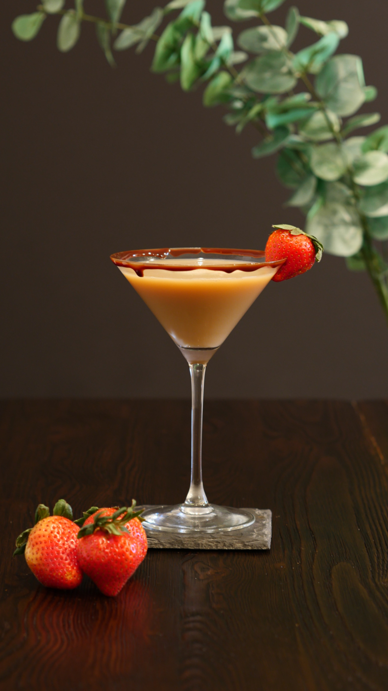 Choco-Strawberry Espresso Martini